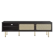 Modway Cambria Rattan and Particleboard TV Stand for TVs up to 70