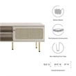 Modway Cambria Rattan and Particleboard TV Stand for TVs up to 70