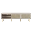 Modway Cambria Rattan and Particleboard TV Stand for TVs up to 70