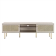 Modway Cambria Rattan and Particleboard TV Stand for TVs up to 70