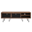 Modway Nomad Modern Wood Grain Laminate TV Stand for TVs up to 65