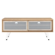 Modway Nomad Modern Wood Grain Laminate TV Stand for TVs up to 52