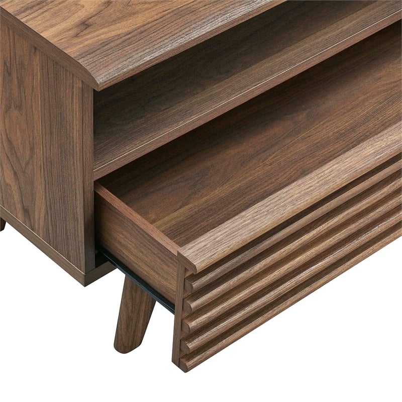 Modway Render Particleboard and Laminate TV Stand for TVs up to 66