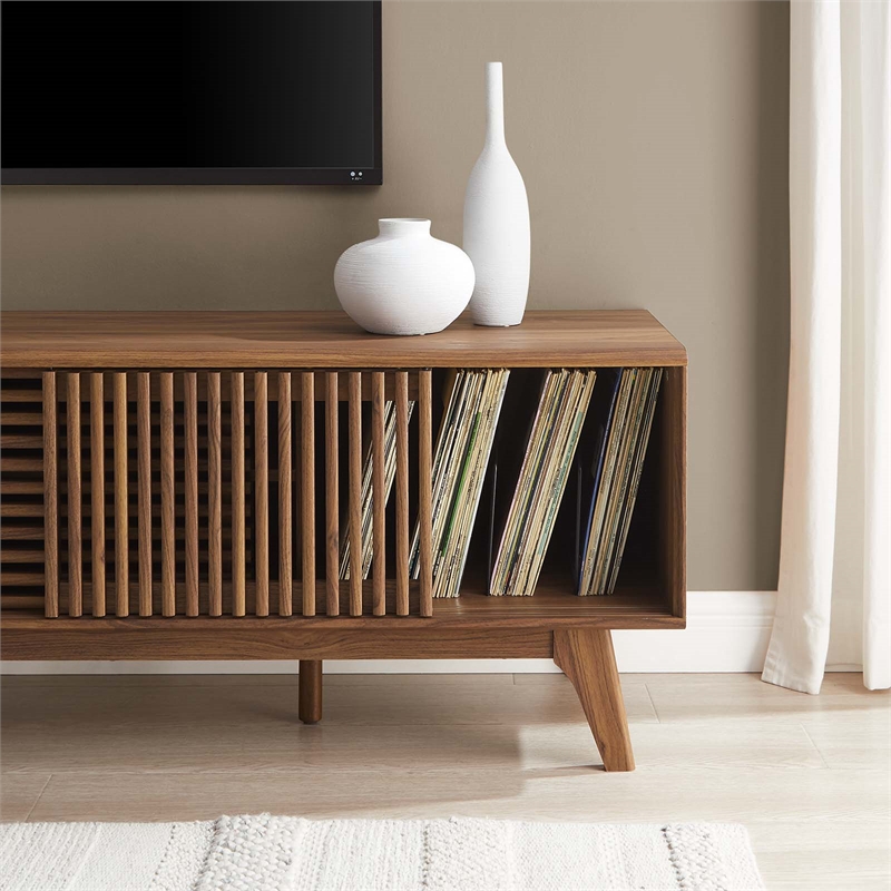 Modway Iterate Modern Wood TV Stand for TVs up to 59