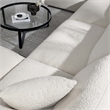 Modway Commix 6-Piece Upholstered Boucle Fabric Sectional Sofa in Ivory