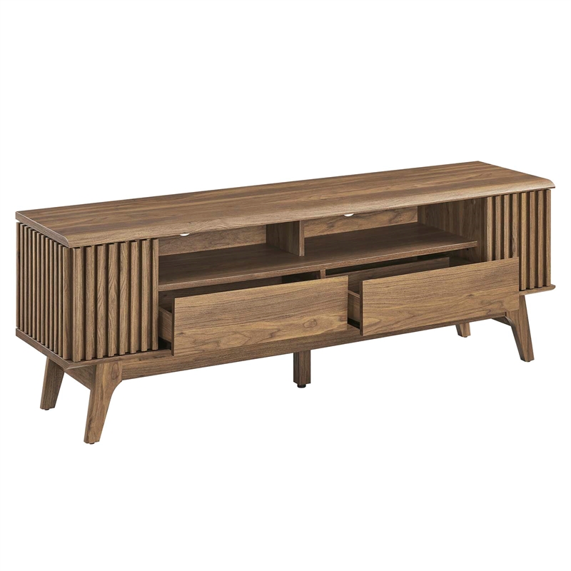 Modway Eudora Wood TV Stand for TVs up to 65