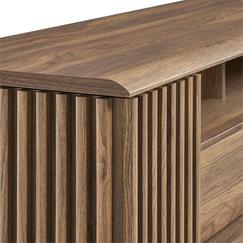 Modway Eudora Wood TV Stand for TVs up to 65