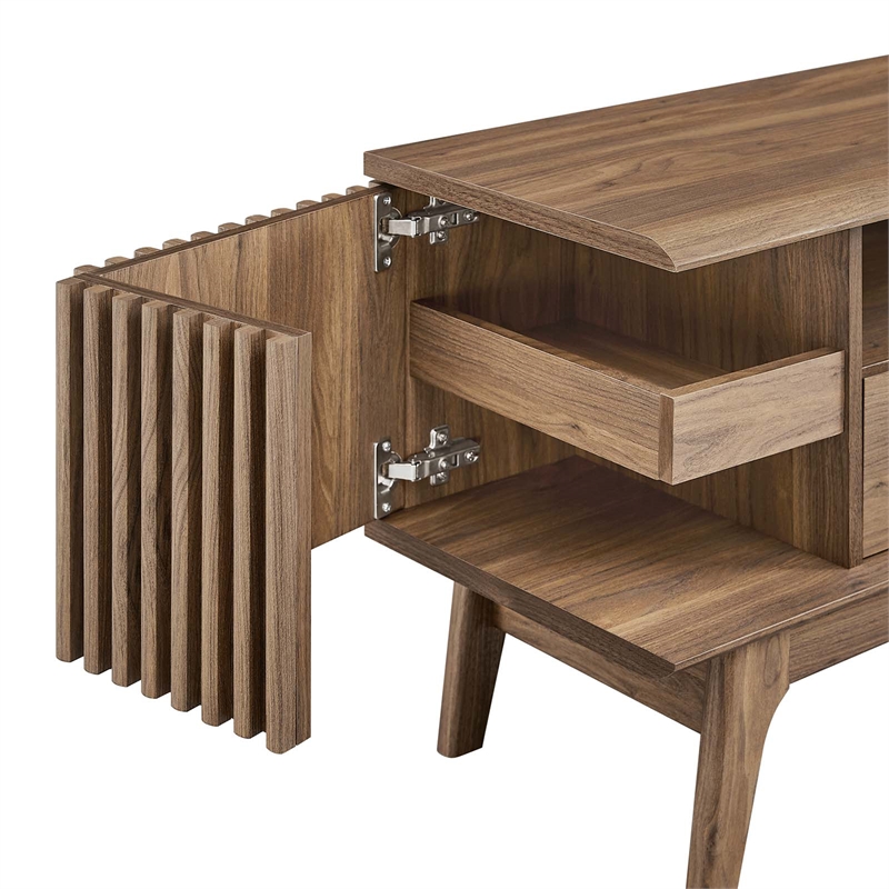 Modway Eudora Wood TV Stand for TVs up to 65