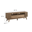 Modway Eudora Wood TV Stand for TVs up to 65