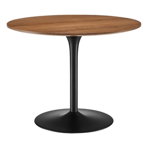 Pursuit 40&quot Dining Table in Walnut Black