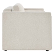 Modway Visible Upholstered Modern Polyester Fabric Loveseat in Ivory