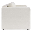 Modway Visible Upholstered Modern Boucle Fabric Loveseat in Ivory