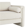 Modway Visible Upholstered Modern Boucle Fabric Loveseat in Ivory