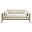 Modway Waverly Upholstered Modern Boucle Fabric Sofa in Ivory