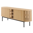 Modway Fortitude Wood TV Stand for TVs up to 78