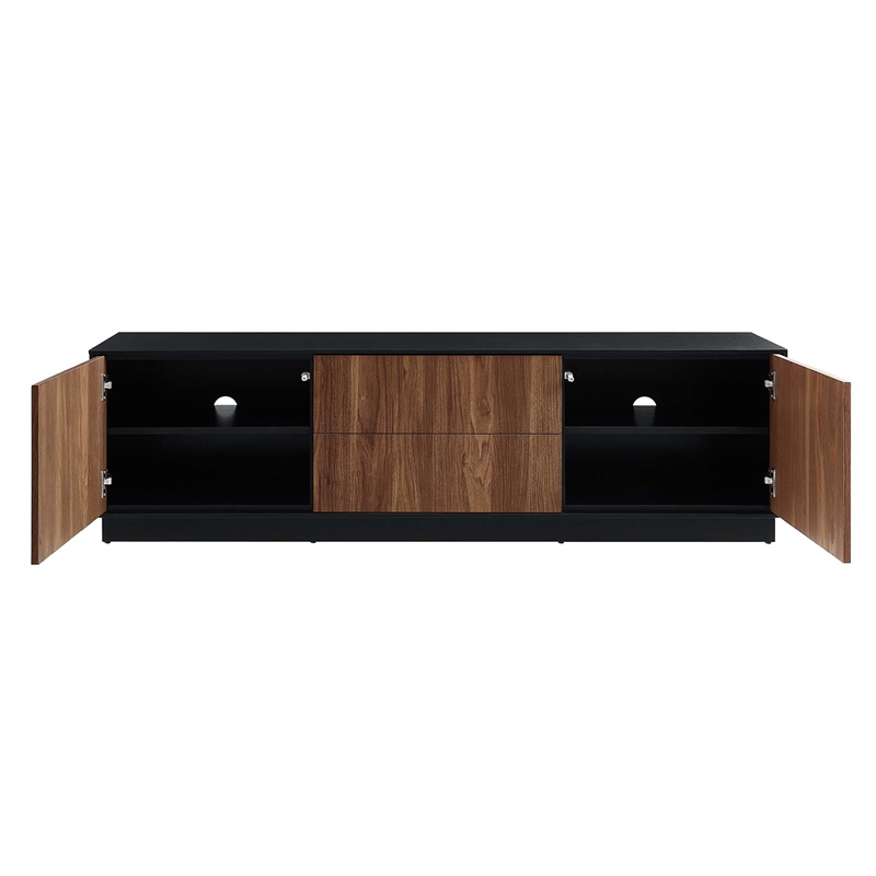 Modway Holden 2-Drawer Wood TV Stand for TVs up to 70