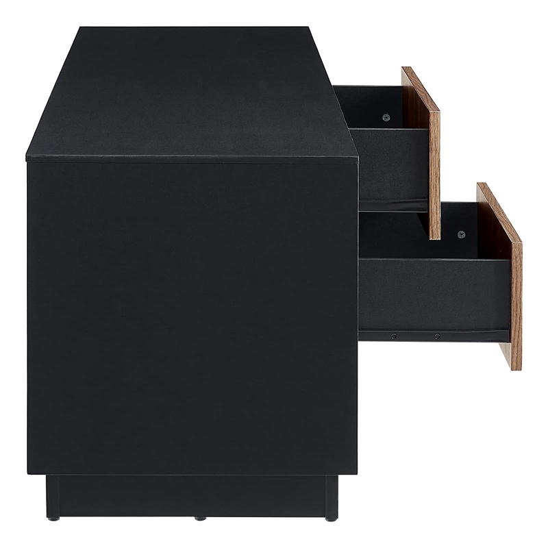 Modway Holden 2-Drawer Wood TV Stand for TVs up to 70
