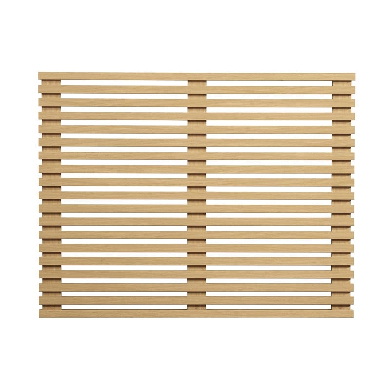Modway Render Wall Mount Wood Twin Headboard with Mounting Hardware in Oak