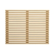 Modway Render Wall Mount Wood Twin Headboard with Mounting Hardware in Oak