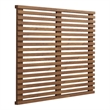 Modway Render Wall Mount Modern Wood Twin Headboard in Walnut