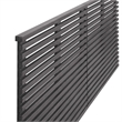 Modway Render Wall Mount Modern Wood King Headboard in Charcoal