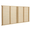 Modway Render Wall Mount Wood King Headboard with Mounting Hardware in Oak