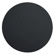 Caspian Round Concrete Side Table in Black