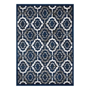 Rustic Vintage Moroccan Trellis 8x10 Area Rug