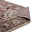 Grania Ornate Vintage Floral Turkish 5x8 Area Rug in Burgundy and Tan