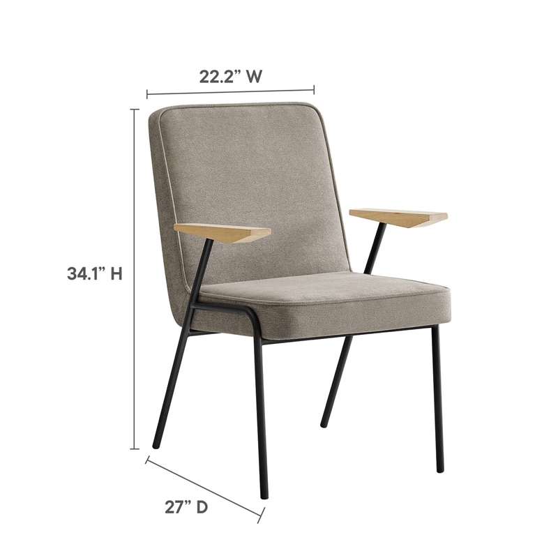 Vista Dining Armchair in Sand