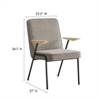 Vista Dining Armchair in Sand