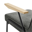 Vista Dining Armchair in Slate