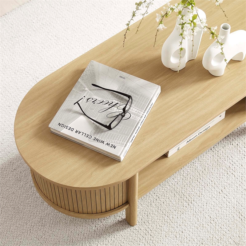 Cadence Coffee Table in Oak