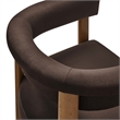 Performance Velvet Barrel Dining Chairs - Set of 2
