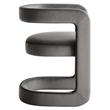 Winslow Performance Velvet Barrel Accent Chair in Storm Gray