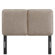 Lindee Boucle Fabric Twin Headboard in Oatmeal