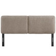 Lindee Boucle Fabric Full Headboard in Oatmeal