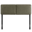 Lindee Boucle Fabric Full Headboard in Sage