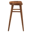 Saville Backless Wood Counter StoolsSet of 2 in Walnut