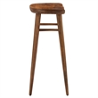 Saville Backless Wood Bar StoolsSet of 2 in Walnut