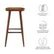 Saville Backless Wood Bar StoolsSet of 2 in Walnut