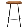 Concord Backless Wood Counter StoolsSet of 2 in Walnut