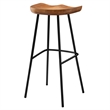 Concord Backless Wood Bar StoolsSet of 2 in Walnut