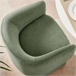 Verity Chenille Dining Armchair in Sage