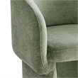 Verity Chenille Dining Armchair in Sage