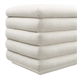 Mezzo Boucle Upholstered Storage Bench in Cloud