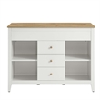 Farmstead Kitchen Island in Oak White