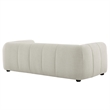 Modway Liana Upholstered Fabric Upholstered Sofa in Linen