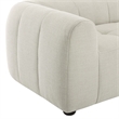 Modway Liana Upholstered Fabric Upholstered Sofa in Linen