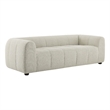 Modway Liana Upholstered Fabric Upholstered Sofa in Linen